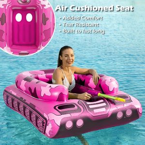 Bouée de piscine avec canon à eau pour enfants, jouet de piscine pour garçons et filles, idéal pour les fêtes à la plage ou au lac - Product Image 3