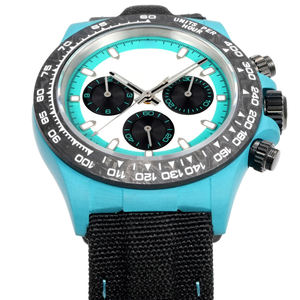 Reloj RO con Combinación de Colores Premium, Esfera de Fibra de Carbono, Esfera de Zafiro con Superficie Dura, Reloj Deportivo para Exteriores y Esquí - Product Image 2