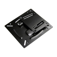 Soporte de pared para pantalla de TV LCD LED, soporte para Panel de televisión plano de 12-24 pulgadas