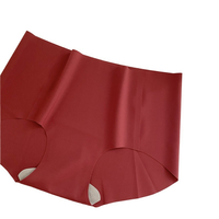 Celana Dalam Seamless Poliamida Satu Bagian Model Hipster Pinggang Sedang Nyaman dengan Bagian Crotch Katun Bermotif Cetak Berbagai Warna Ukuran XL