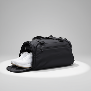 2025 bolsas de fitness de nailon con logotipo personalizado para hombre, grandes, expandibles, impermeables, plegables, venta al por mayor, bolsa de gimnasio deportiva OEM personalizada - Product Image 1