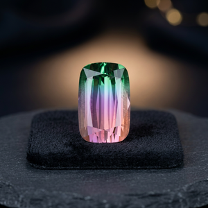 Tourmaline Pastèque Naturelle 13,55 CT Coupe Coussin Clair et Pur Gemme Lumineuse d'Afghanistan - Product Image 2