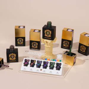 ยาทาเล็บเจล Badaga 6 สี แบบตาแมว 8 มล. เจลแม่เหล็กแบบแฟลช กึ่งถาวร ลอกออกได้ สำหรับร้านทำเล็บ - Product Image 5