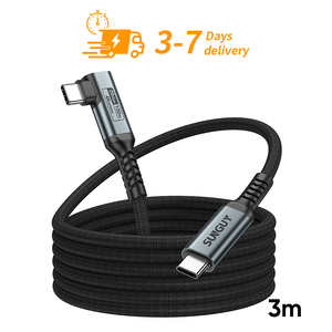 สายชาร์จเร็ว SUNGUY 100W 3 เมตร USB C สายดาต้าอะลูมิเนียม USB C สำหรับโทรศัพท์และแล็ปท็อป (ตัวอย่างฟรี) - Product Image 1