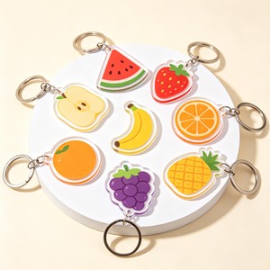 Porte-clés personnalisés en acrylique avec initiales, monogrammes et lettres pour cadeaux de mariage - Product Image 3