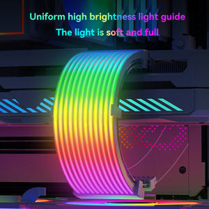 Pupazzo di neve nuovo Design bianco ARGB 24pin striscia LED cavo di alimentazione e PSU cavo di estensione per Desktop Gaming PC e GPU - Product Image 5