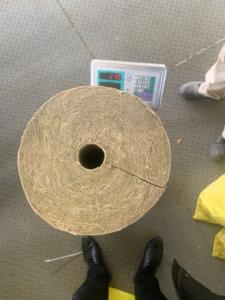 Isolation <span class=keywords><strong>de</strong></span> tuyaux en <span class=keywords><strong>laine</strong></span> <span class=keywords><strong>de</strong></span> <span class=keywords><strong>roche</strong></span> pour bâtiment, <span class=keywords><strong>laine</strong></span> minérale, tube thermique résistant au feu - Product Image 3