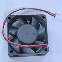 Ventilateur de refroidissement 6025 2 broches 60 mm 12 V 0,27 A PSAD16025BM pour boîtier d'ordinateur APW3++ CPU à double roulement à billes axial