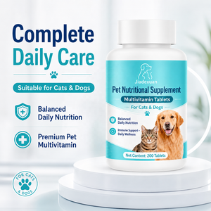 Tabletas de Multivitaminas y Aminoácidos para Perros y Gatos, para un Pelaje Hermoso, Cuidado de la Piel y Nutrición Diaria - Product Image 6