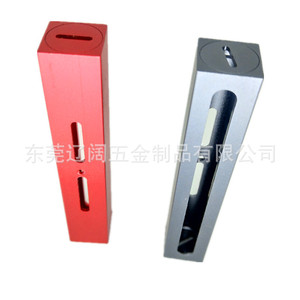 Aluminum Alloy Temporary Parking Plate Casing 80*5mm <b>Sandblasting</b> Oxidation Custom Processing - Product Image 1