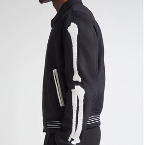 Fabricante de Ropa Personalizada, Chaqueta Varsity para Hombre, Precio Razonable, Estilo Casual, Chaqueta Varsity Masculina en Venta - Product Image 4