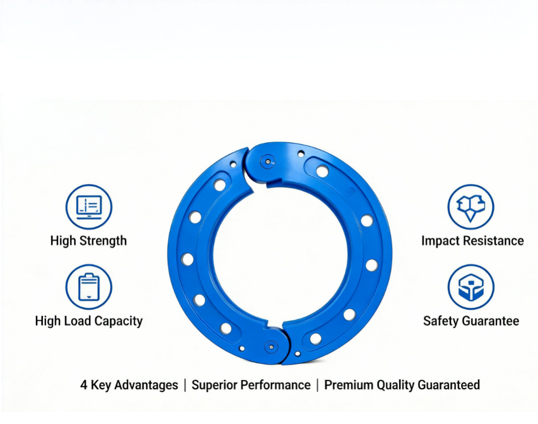 Customizable OEM Run Flat Insert High Strength Polymer Support Ring for Various Vehicle Tires Maintains Shape Under Heavy Loads