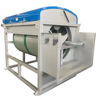 Mesin filter drum putar perawatan air limbah pertanian ikan ikan