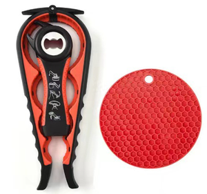 Abrebotellas de cerveza automático de empuje hacia abajo de acero inoxidable Abrebotellas personalizado magnético - Product Image 1