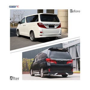 GBT Factory 2019 <span class=keywords><strong>Alphard</strong></span> anh30 Modèle vellfire <span class=keywords><strong>anh20</strong></span> Kit carrosserie pour Toyota Vellfire 2008-2014 Upgrade Bodykit Bumper Headlight - Product Image 4