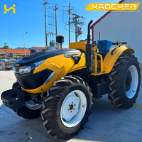 Tractor Agrícola de 60HP, 80HP, 100HP, 4WD, con Motor YTO, Certificación CE Euro 5, Venta al Por Mayor