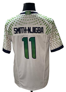 Großhandel 2026 Neuestes Seattle American Football Trikot Genäht # 11 Smith-Njigba # 12-Fächer Polyester Atmungsaktives Sport-Shirt - Product Image 2