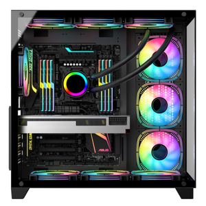 Nhà Máy Bán buôn Tùy chỉnh cao cấp 270 ° xem toàn cảnh ATX chơi game trường hợp máy tính tương thích 410mm Card đồ họa - Product Image 3