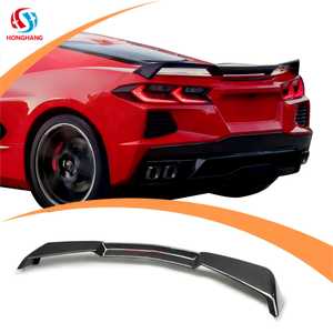 Honghang usine fibre de carbone Chevrolet <span class=keywords><strong>Corvette</strong></span> aileron arrière adapté pour Chevy <span class=keywords><strong>Corvette</strong></span> C8 2020 2021 2022 2023 2024 - Product Image 1