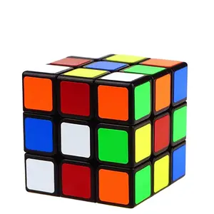 diy würfel weiß Suppliers-Pädagogisches Spielzeug Speed Cube Kunststoff 3x3 Magic Puzzle Cube