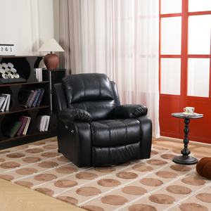 DOSER Moderner Einzelner Elektrischer Relaxsessel mit Massagefunktion, Lederpolsterung, Metallbeinen, Handyhalterung & USB-Anschluss - Product Image 2