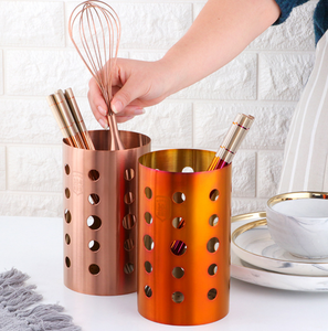 Paslanmaz çelik pişirme mutfak aleti tutucu, spalas için mutfak eşyası mutfak aleti tutucu s, kaşık - Product Image 4