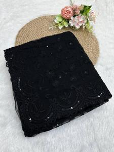 นักออกแบบงานแต่งงานและเทศกาลที่เปิดตัวใหม่สวม Georgette Saree เพื่อการส่งออกทั่วโลก มีจําหน่ายในราคาขายส่ง - Product Image 5