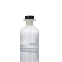 Portable 120ML épaissi Transparent parfum rotin Diffusion bouteille Spot fleur Arrangement désodorisation avec bouchon joint