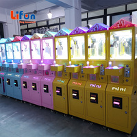 Lifun personnalisé Mini grue Machine petite griffe poupée jouet à pièces avec lecteur de carte de crédit