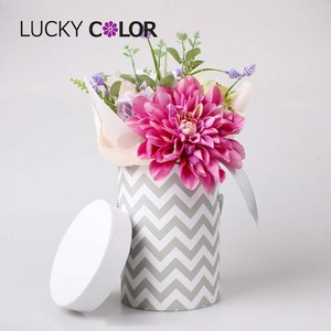 Wholesale Unique Luxury Cardboard Paper Flower Box For Bouquets Custom Rigid Flower Gift Box