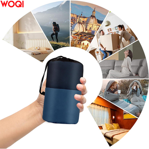 ถุงนอนฤดูร้อน WOQI น้ำหนักเบาพิเศษ พร้อมผ้าปูที่นอนสำหรับเดินทาง และถุงนอนสำหรับผู้ใหญ่สำหรับโรงแรมและการตั้งแคมป์ - Product Image 6