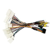 High-End for Car Android Radio Wiring Harness 16PIN Pure Copper PVC Insulated Power Audio Cable for Corolla Camry RAV4