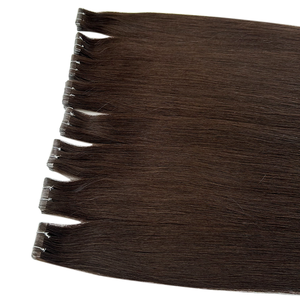 Extensions de cheveux humains à cuticule alignée Super Double Drawn 100% Virgin Remy Cabello Humano Rusas Extensions de cheveux à bande invisible - Product Image 2