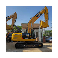 Excavator Crawler Hidrolik Bekas Berkualitas Tinggi Cat320D Model 2018 1000 Jam Operasi Kondisi Prima Asal Jepang Berat 20000kg