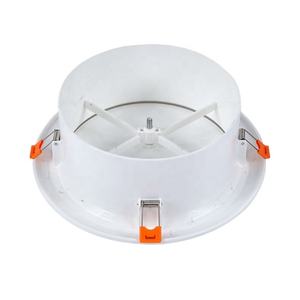 Conception moderne Conduit mural de ventilation Sortie de climatisation extérieure Système de CVC Vanne à disque de réglage de la bouche d'aération ronde Capot circulaire - Product Image 3