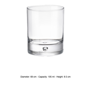 Verre à jus Barglass 19,5 cl H 8,5 cm Ø 6,9 cm Bormioli Rocco - Product Image 3