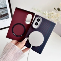 Casing Magnetik Serat Karbon Asli Untuk Samsung Galaxy New Fold Z Fold 8 5G Wide Untuk Pengisian Daya Nirkabel Magnet Hard Cover Fold 8