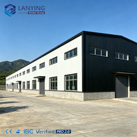 Estructura de Acero Galvanizado Personalizada de Gran Envergadura para Almacenes, Construcción de Almacenes Industriales Prefabricados de Alta Resistencia con Estructura Metálica
