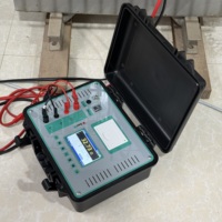 Micro-ohmmètre, testeur d'impédance de faible résistance de bobinage CC avec courant de sortie automatique de 5 mA/100 mA/300 mA/1 A/10 A
