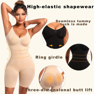 <span class=keywords><strong>Kim</strong></span> <span class=keywords><strong>Kardashian</strong></span> Même contrôle du ventre Plus Size Seamless Shapewear Femme <span class=keywords><strong>Body</strong></span> Shaper - Product Image 2