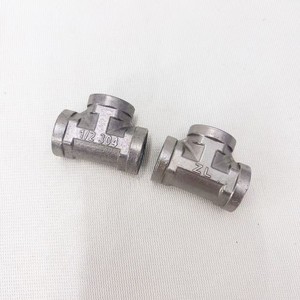 Stainless Steel Tee 1/2 Internal Thread Pipe Fitting Connector For Plumbing - Product Image 4