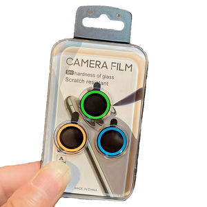 ฟิล์มกันรอยกล้องเซรามิกเรืองแสง2-3ชิ้นสำหรับ iPhone 17 Air 17 PRO MAX เลนส์ฝาแก้วเรืองแสง - Product Image 1