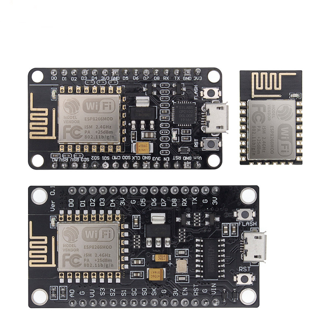 Wireless Module CH340/CP2102/CH9102X NodeMcu V3 V2 Lua WIFI Internet of Things Development Board Based ESP8266 ESP-12E