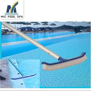 <span class=keywords><strong>Tête</strong></span> d'<span class=keywords><strong>aspirateur</strong></span> de <span class=keywords><strong>piscine</strong></span> MICPOOL MC-360 télescopique en aluminium et plastique bleu-blanc 30 cm, robuste, avec brosse pour piscines enterrées - Product Image 2