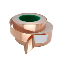 HWK 40mm Conducteur Cuivre Feuille Bande Étanche EMF Blindage Vitrail Masquage 20mm HVAC Papier Adhésif Antistatique