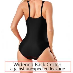 <span class=keywords><strong>Maillot</strong></span> <span class=keywords><strong>de</strong></span> <span class=keywords><strong>bain</strong></span> menstruel une pièce anti-fuite 4 couches pour hommes, idéal pour la natation et le sport - Product Image 3