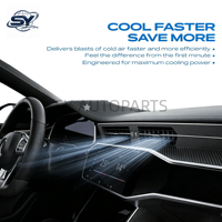 Condenseur de climatisation pour Chevy / Chevrolet / Sonic LS/LT/LTZ 4 cylindres 1.8L 110CID 2012-2014
