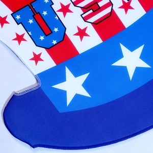 Chapeau haut de forme patriotique Stars & Stripes USA pour déguisement de l'oncle Sam pour la défilée du Jour de l'Indépendance - Product Image 3