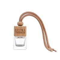 Flacon diffuseur de parfum vide en verre de 8 ml avec bouchon à vis pour voiture, à suspendre