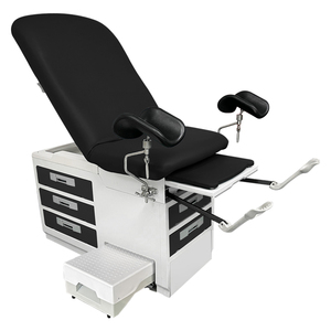 Jinekolojik muayene yatak için Modern manuel paslanmaz çelik çalışma masası hastane mobilyası dayanıklı Metal malzeme CE/ISO - Product Image 1